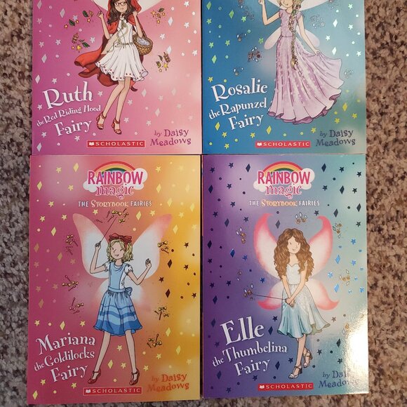 Rainbow Magic The Storybook Fairies, Books 1,2,3, & 4 - Picture 2 of 4